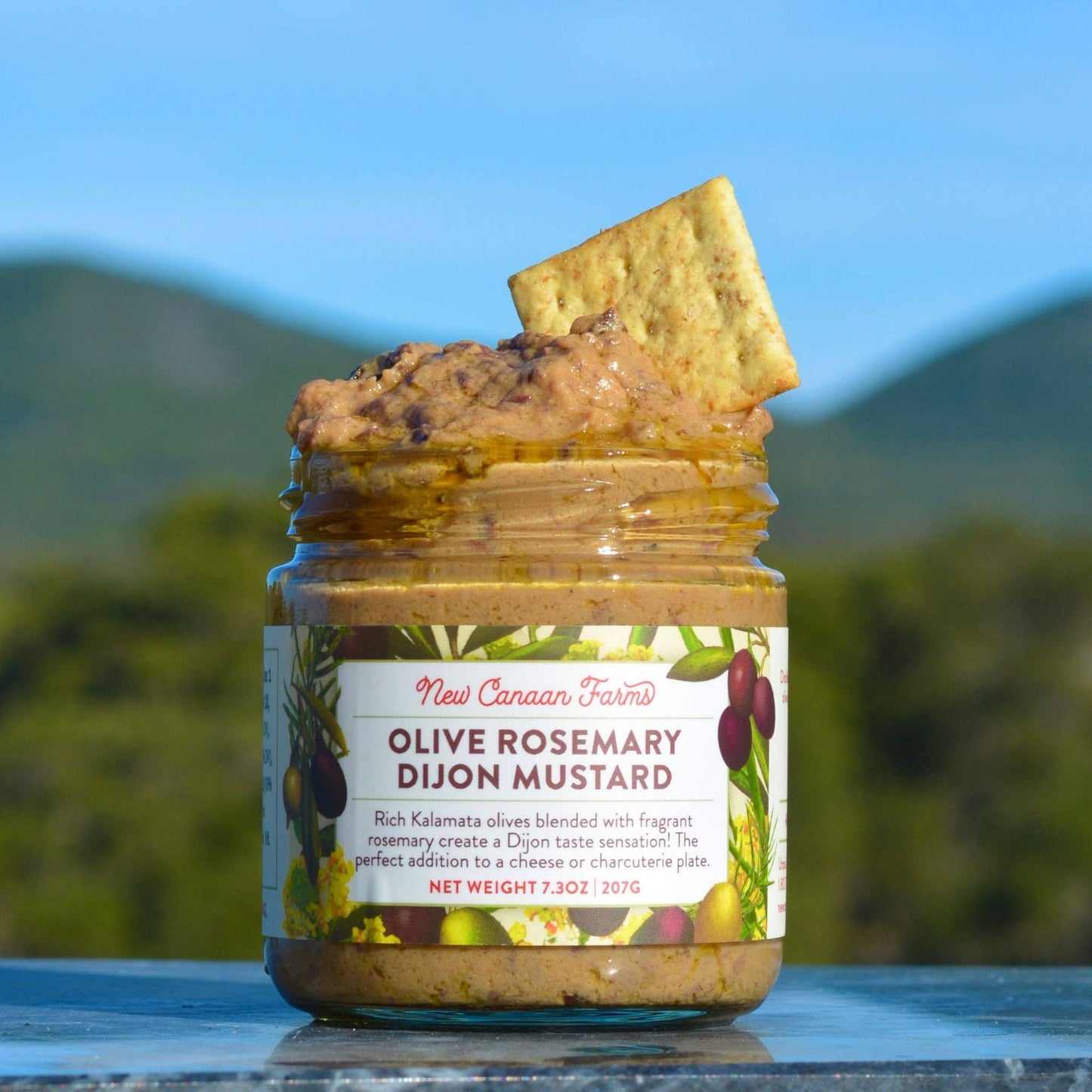 New Canaan Farms Olive Rosemary Dijon Mustard