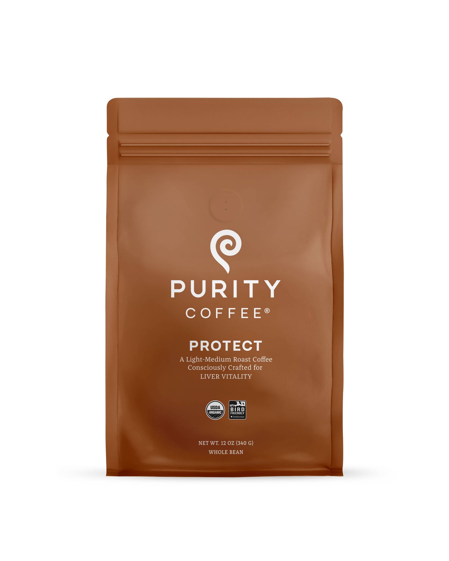 Purity Coffee - Organic Mold Free Medium Roast Whole Bean Coffee | PROTECT