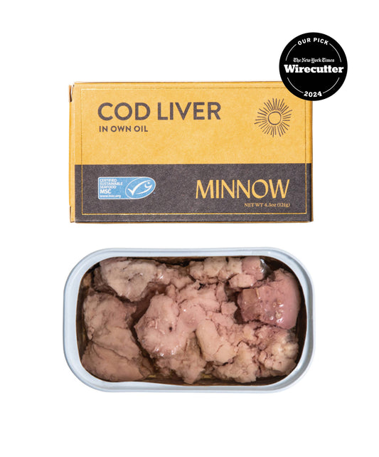 Minnow Cod Liver, 4.3oz