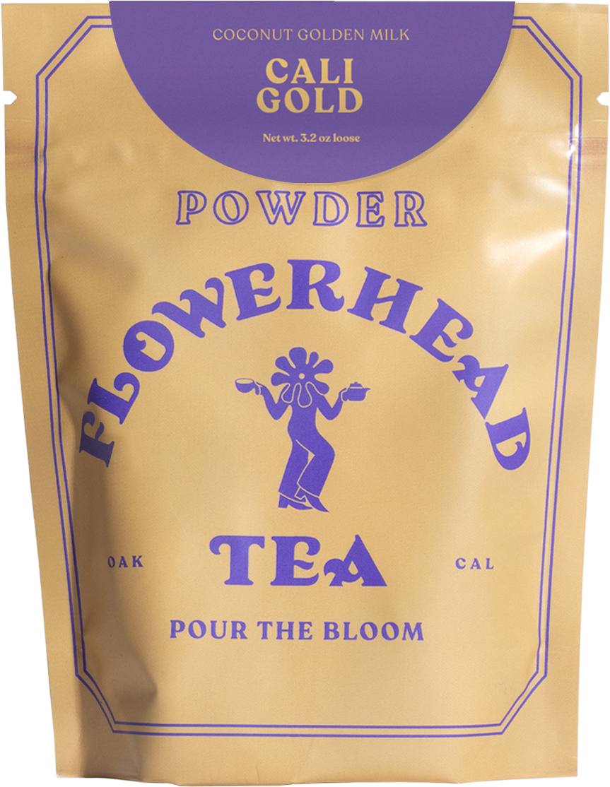 Flowerhead Tea Cali Gold Powder Loose Tea