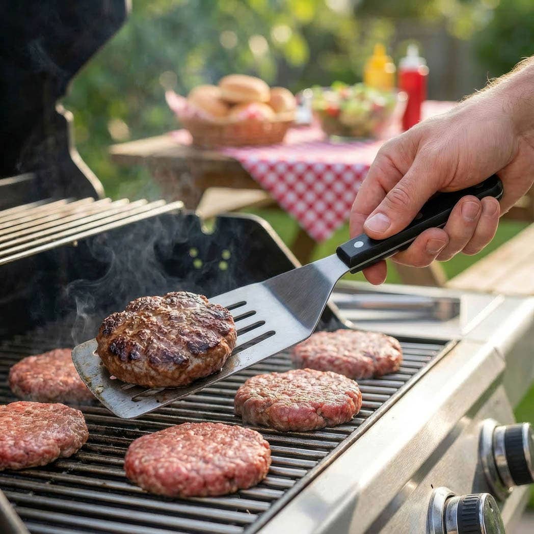 HIC - Harold Import Co. - CatCora Large Slotted Pro Burger Turner
