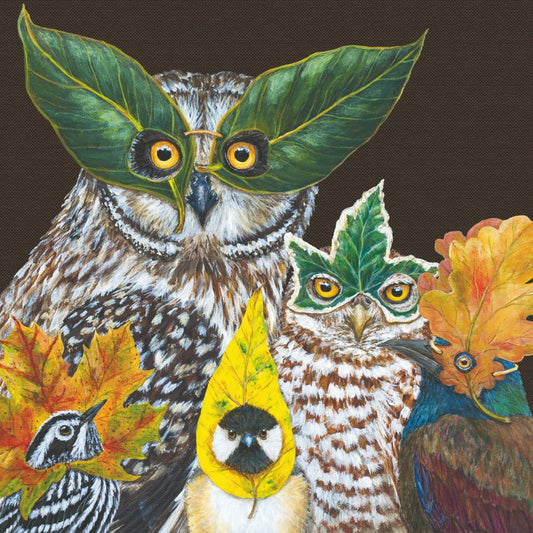 Masquerade Party Beverage Napkin