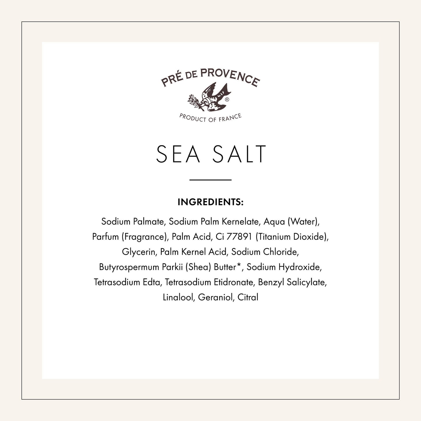 European Soaps - Sea Salt Soap Bar - 250 g