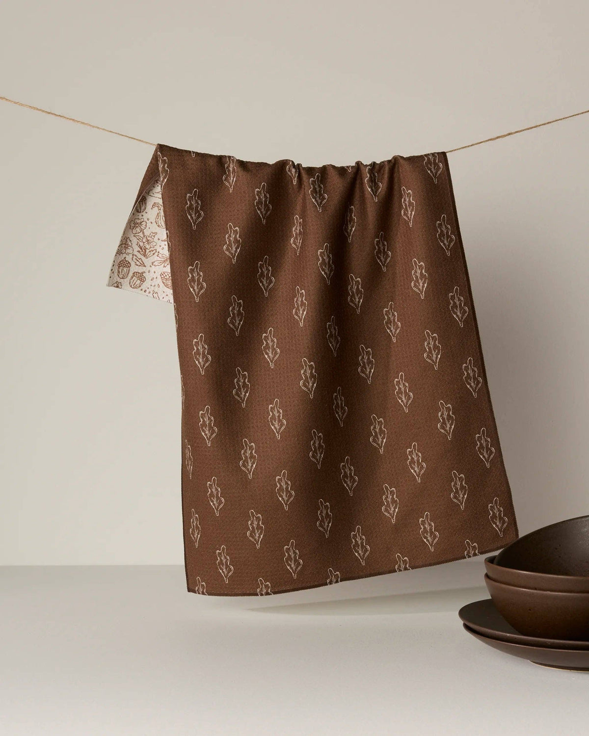 Geometry - Cozy Flora Luxe Kitchen Towel