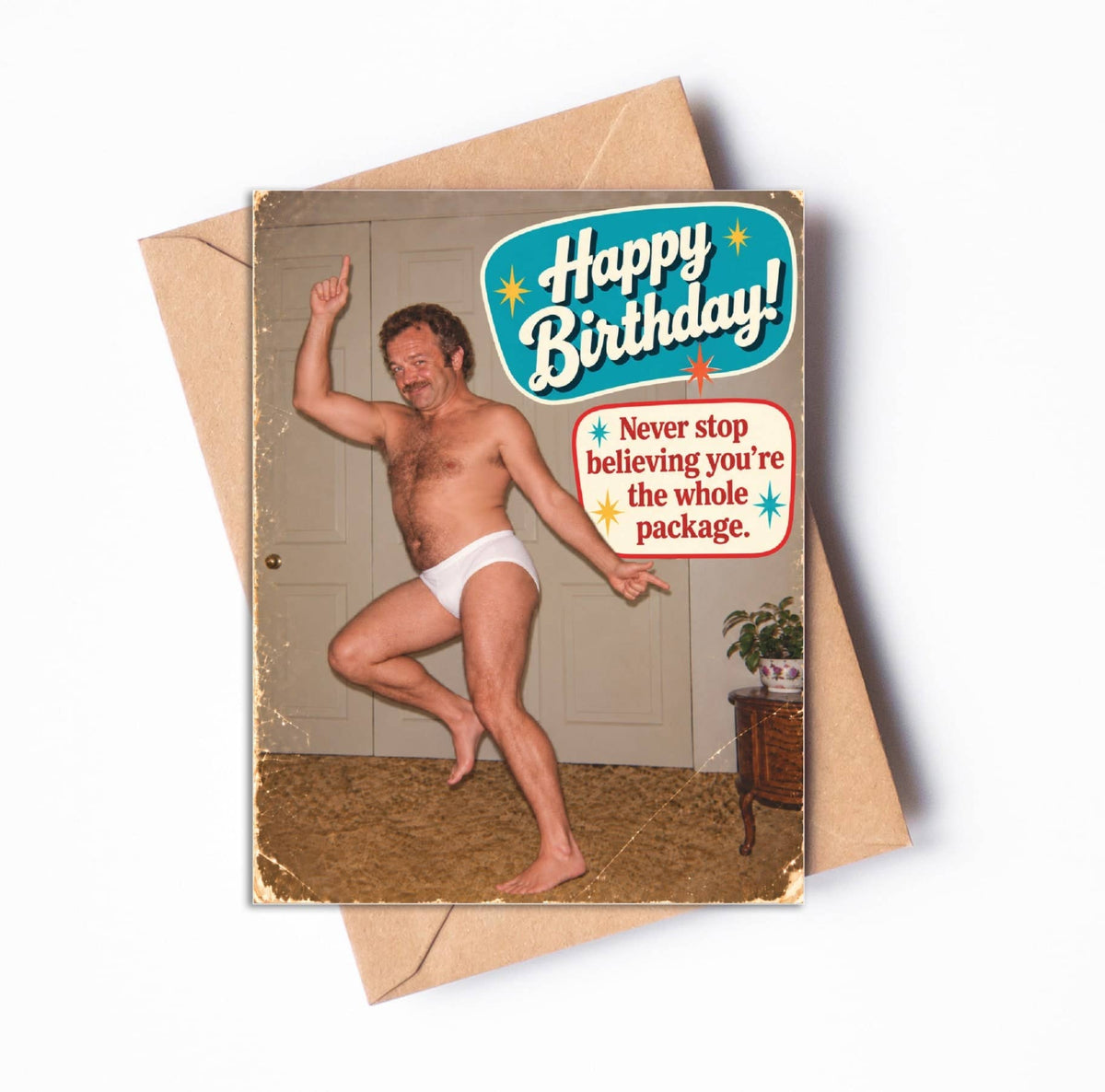 Katie Doodle | Boutique Greeting Cards & Birthday Gifts - Funny Cards Birthday, Greeting Cards Funny - "Whole Package"