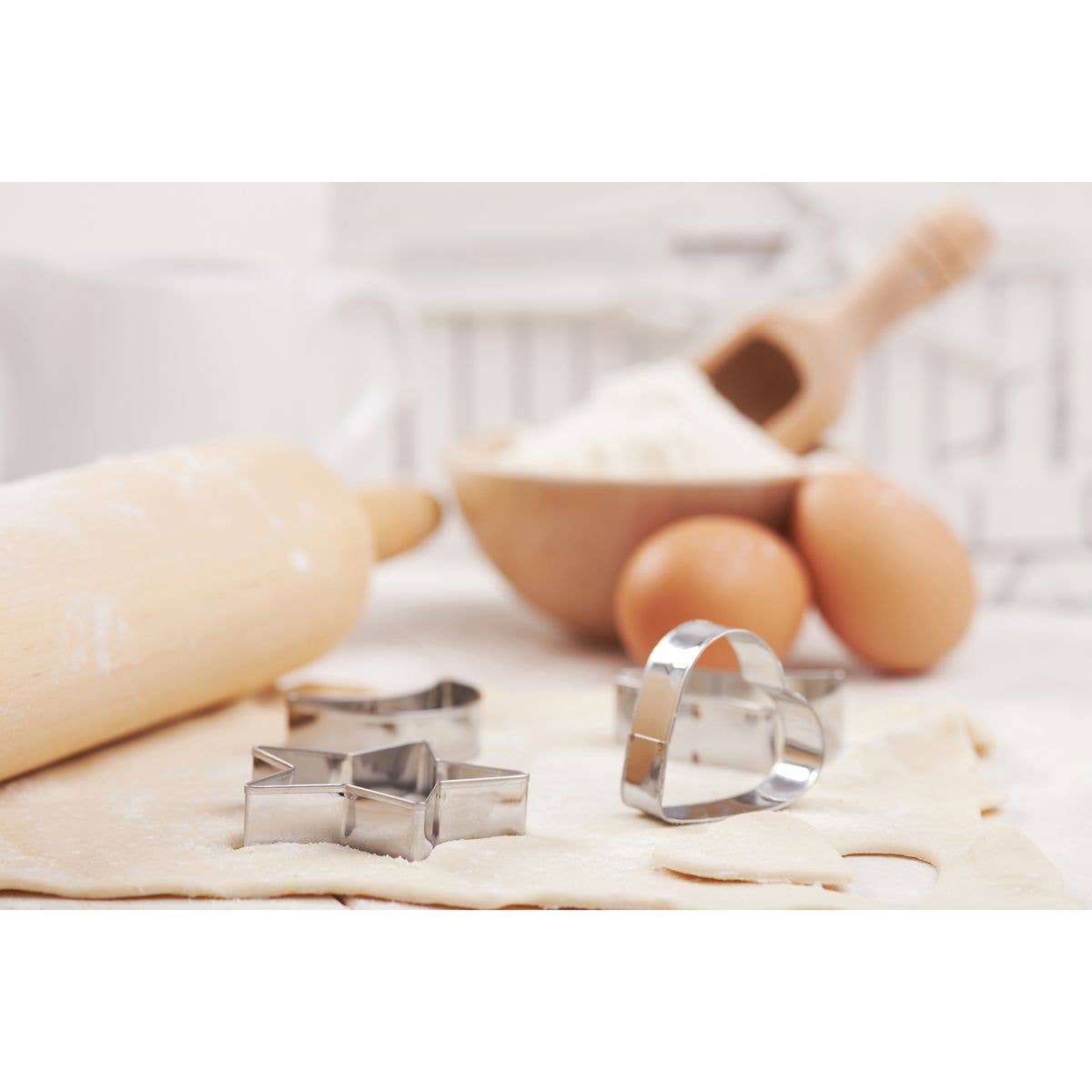 Mrs. Anderson's Baking Star Cutter Set With Container