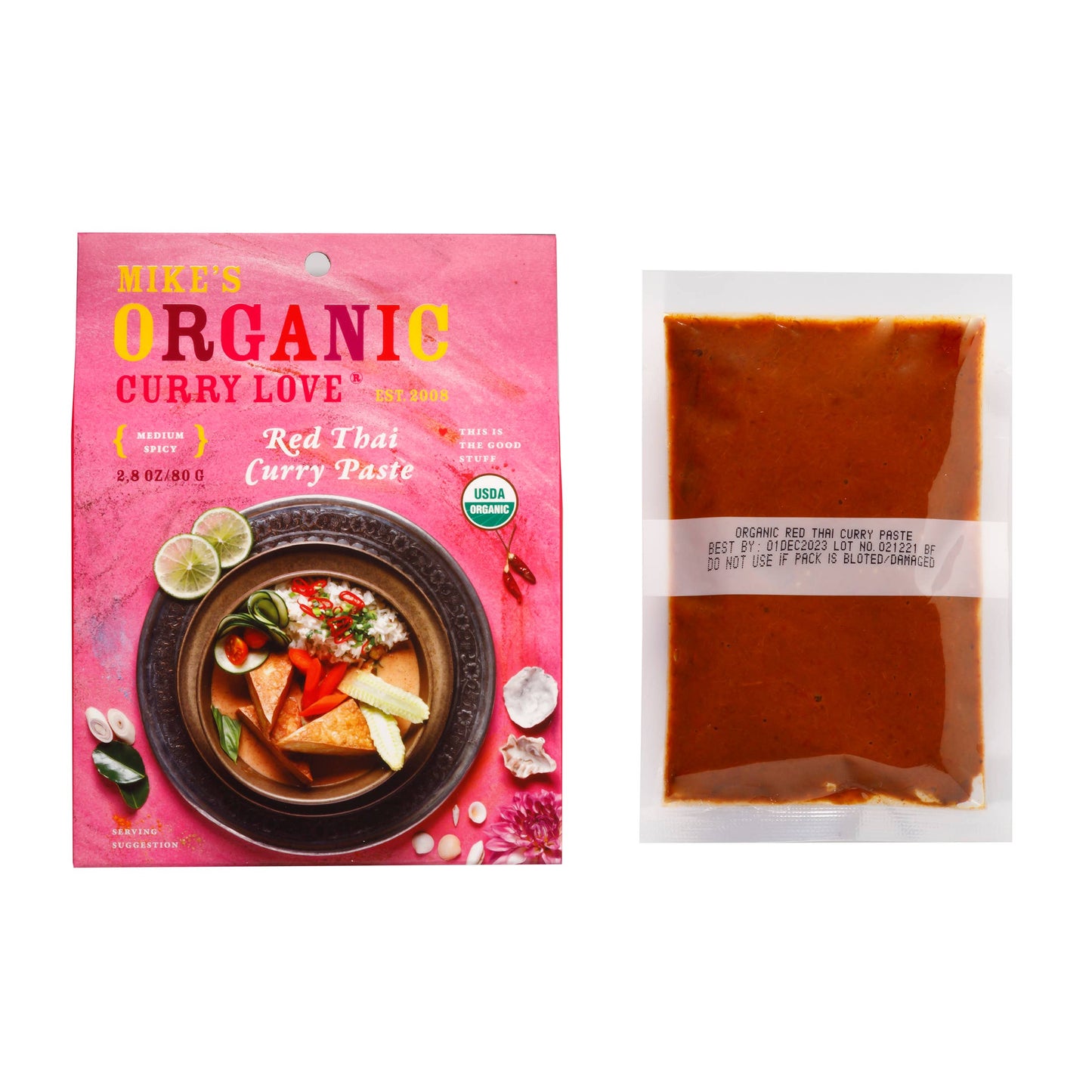 Mike's Organic Curry Love Organic Red Thai Curry Paste, 2.8oz