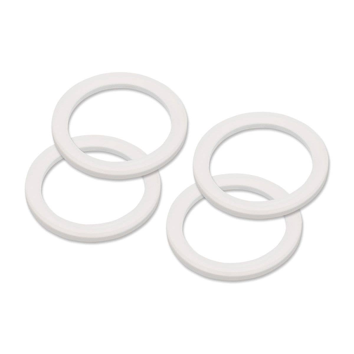 Fino 3 Cup Espresso Maker Replacement Gaskets, Set of 4