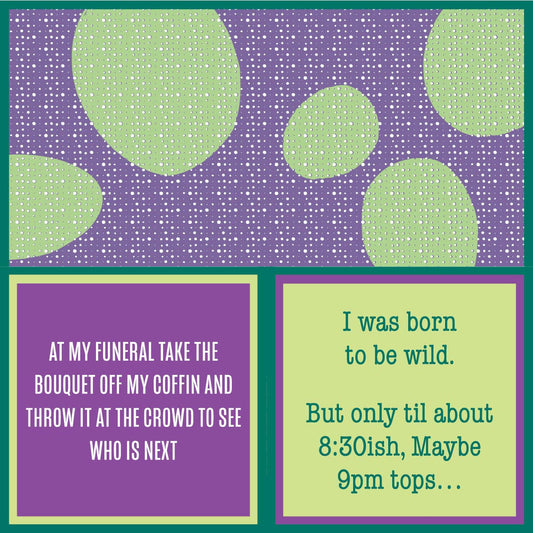 Born To Be Wild Cocktail Napkin