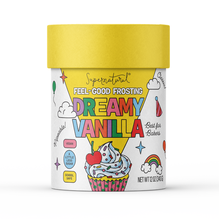 Supernatural NEW! Dreamy Vanilla Tubbed Frosting