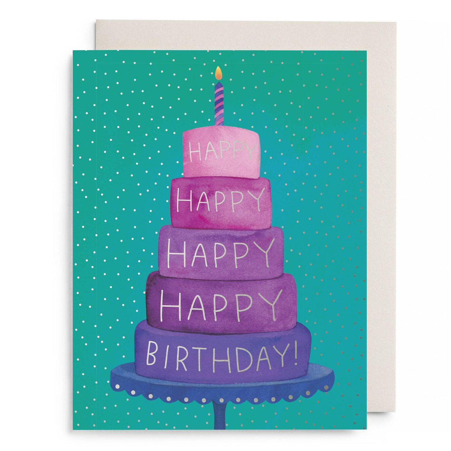 E. Frances Paper - Birthday Layer Cake Greeting Card