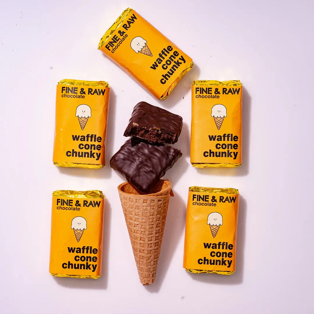 Fine & Raw Waffle Cone Chunky
