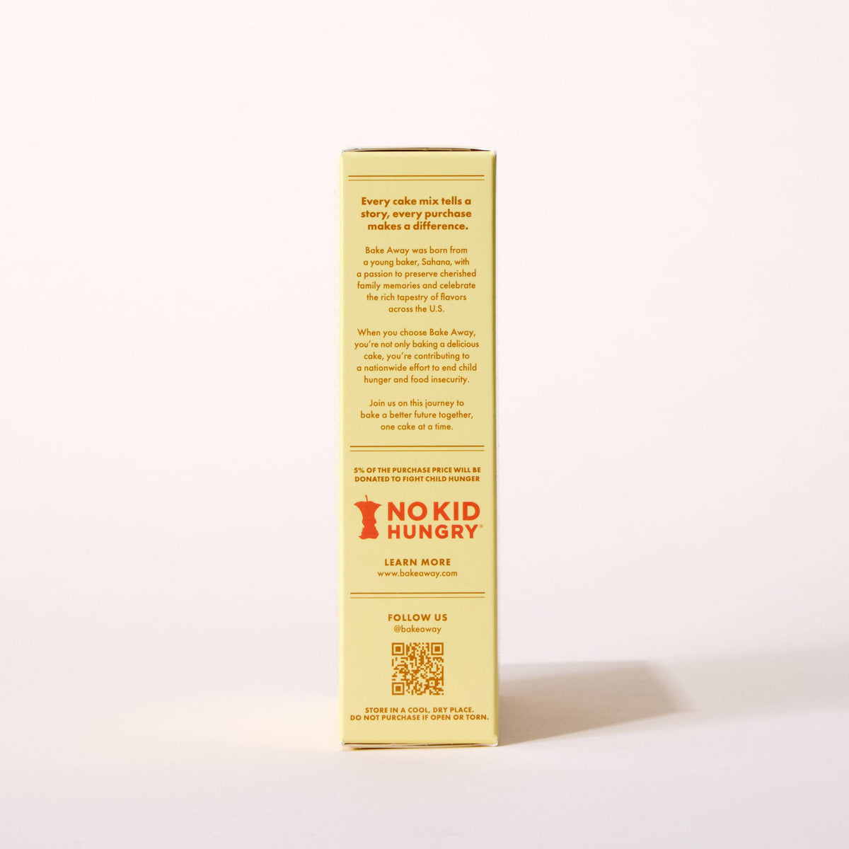 BAKE AWAY - LA Lemon Poppyseed Cake Mix | (1) Case = (8) ind. boxes
