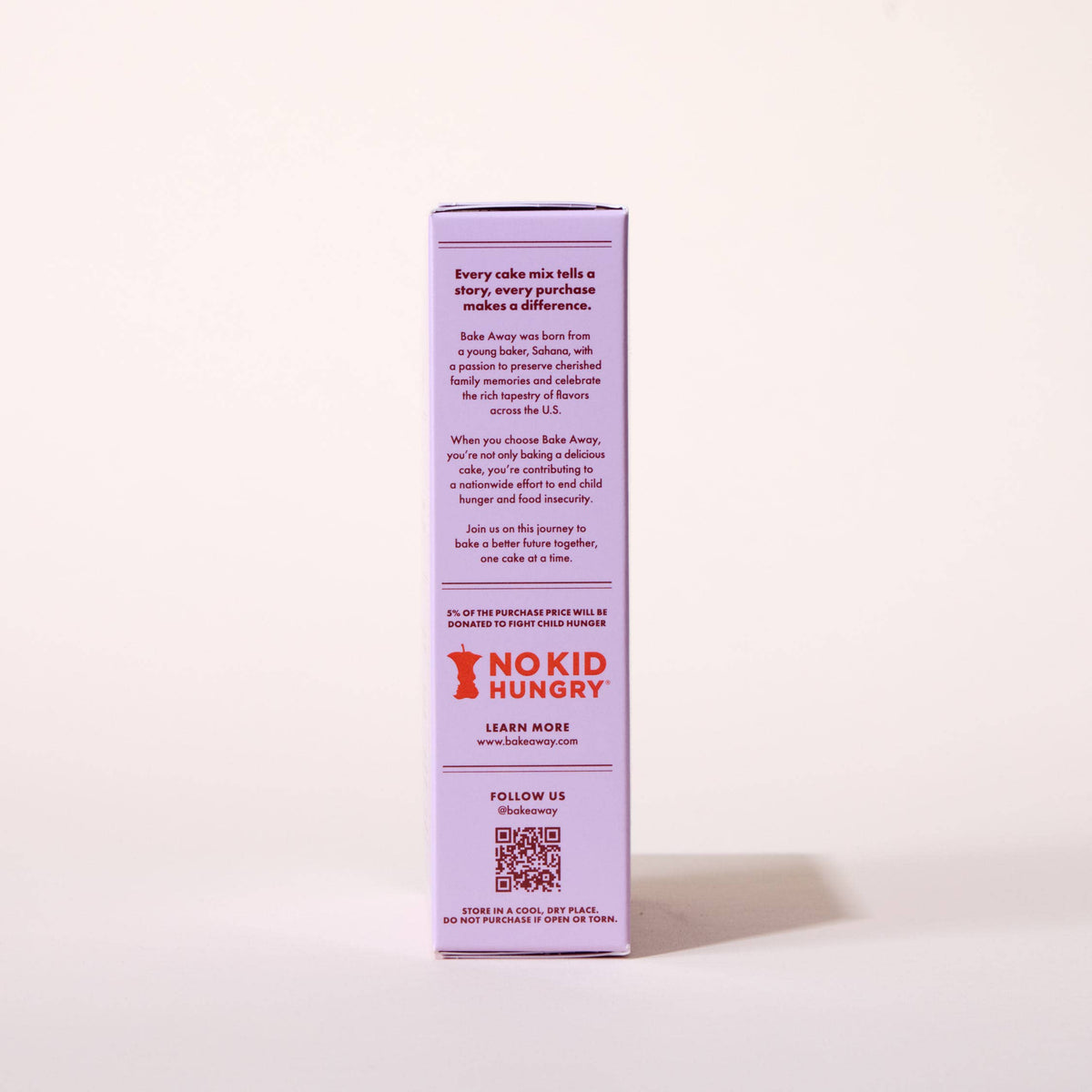 BAKE AWAY - Seattle Chai Cardamom Cake Mix | (1) Case = (8) ind. boxes