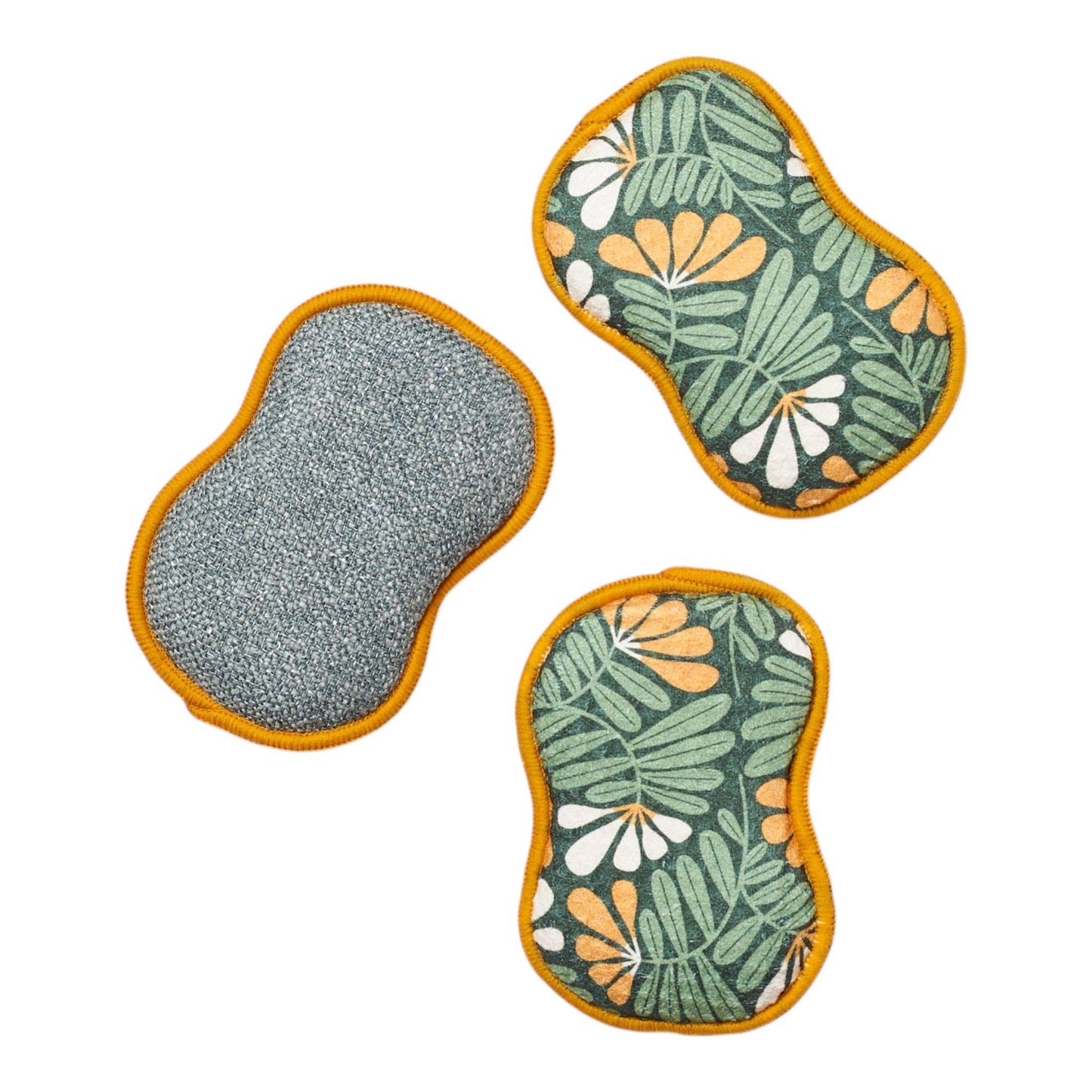 Once Again Home Co. - RE:usable Sponges (Set of 3) - RJW Fall Flower