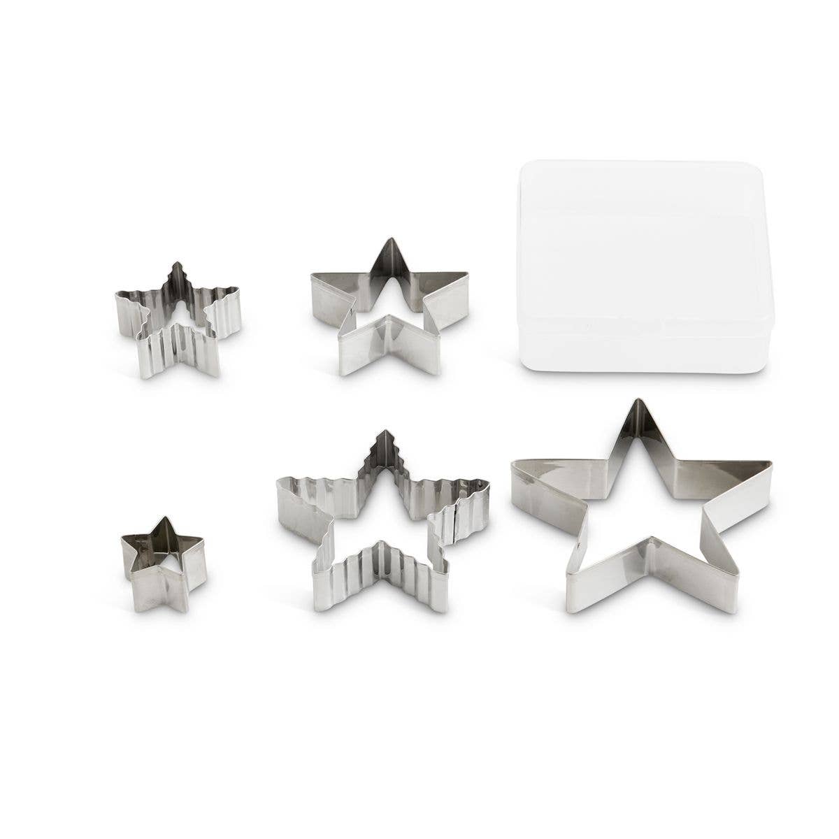 Mrs. Anderson's Baking Star Cutter Set With Container