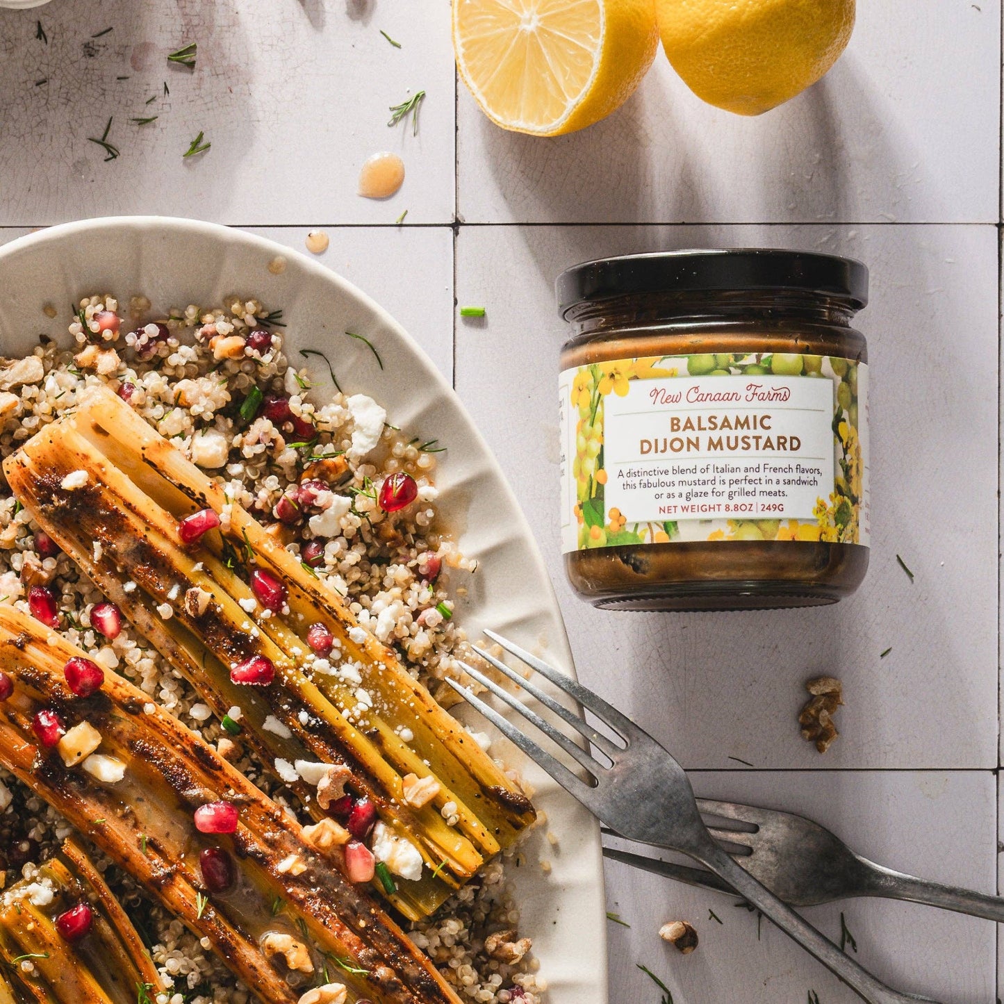 New Canaan Farms Balsamic Dijon Mustard