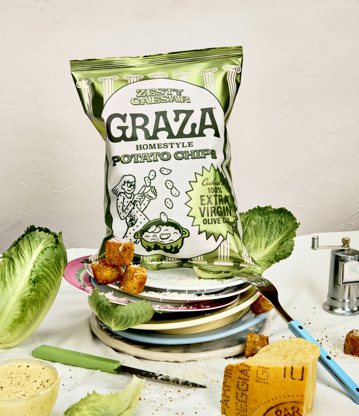 Graza - Zesty Caesar Potato Chips (6ct)