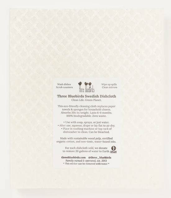 Three Bluebirds Swedish Dishcloths - Cats Swedish Dishcloth
