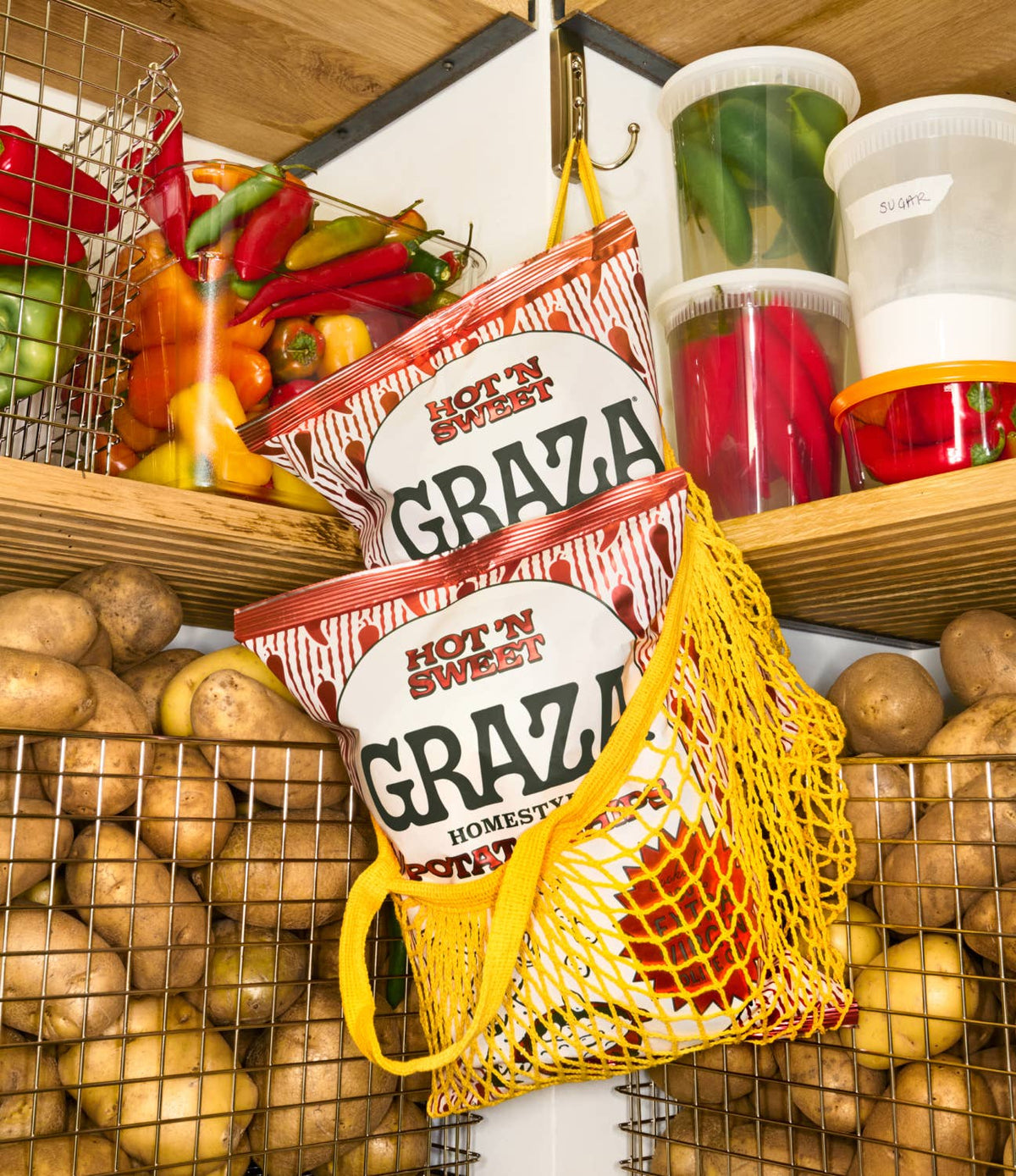 Graza - Hot 'n Sweet Potato Chips (6ct)