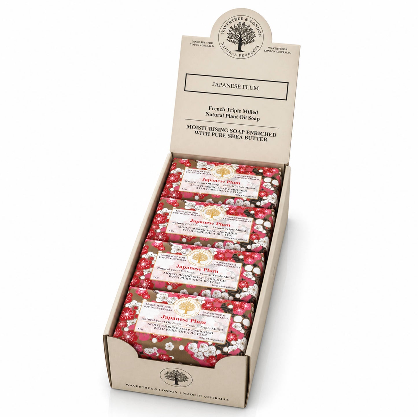 Wavertree & London - Wavertree & London Japanese Plum  Luxury Soap Bars