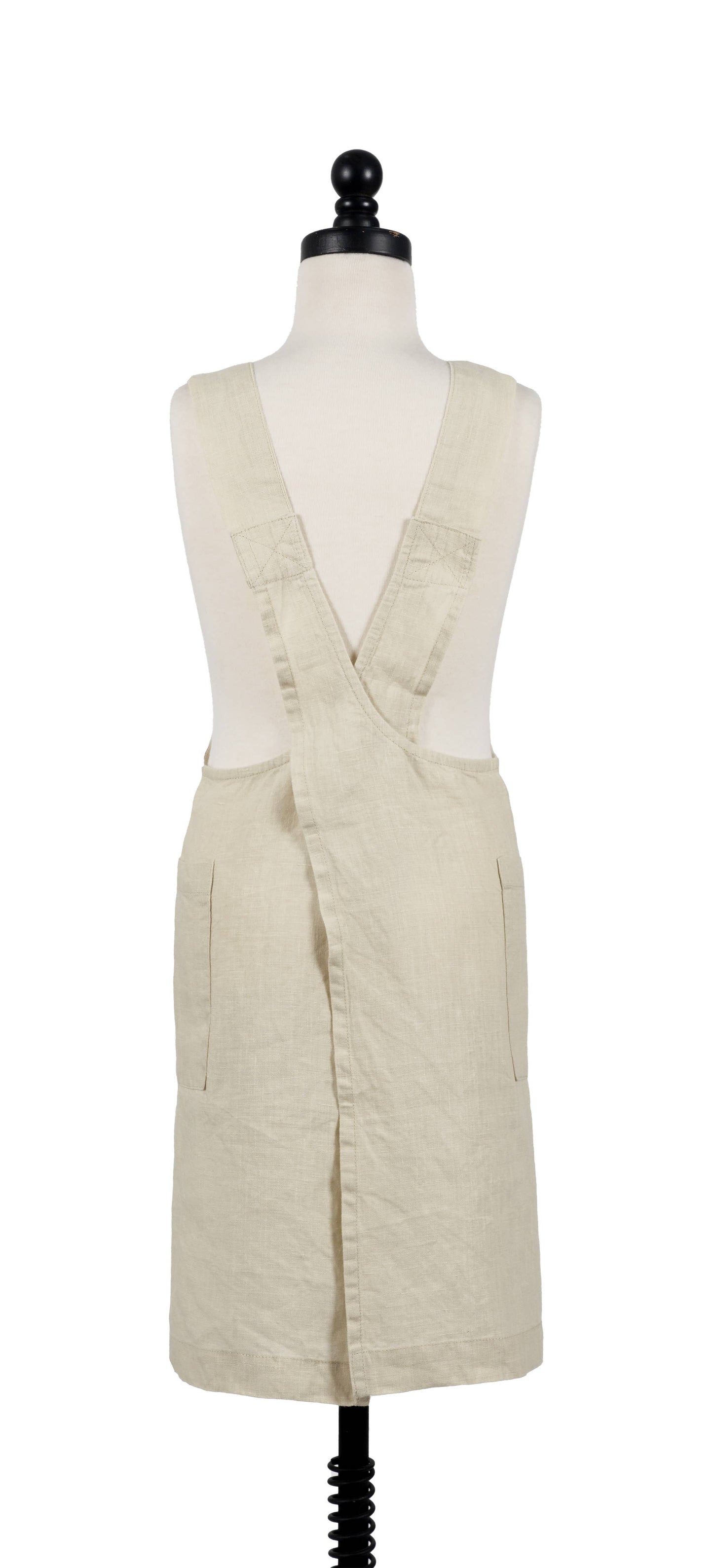 KAF Home Firenze Kids Stone Washed Linen Smock Apron