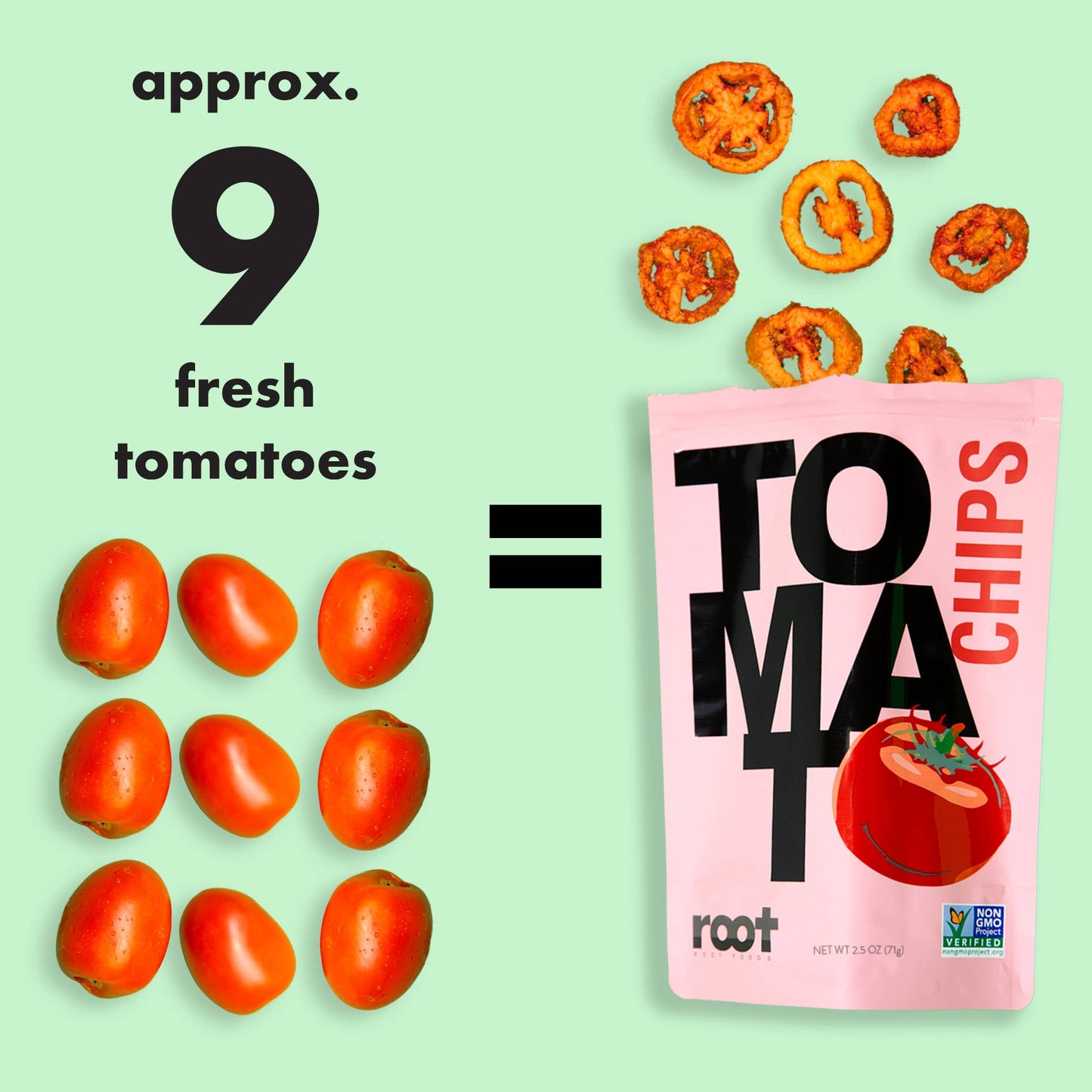 Root Foods Tomato Chips