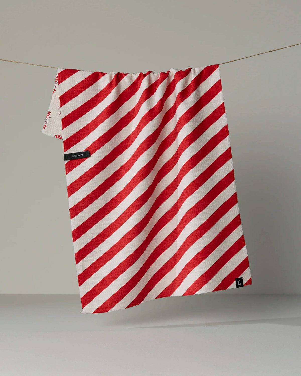Geometry - Peppermint Lane Luxe Kitchen Towel - Holiday 2026