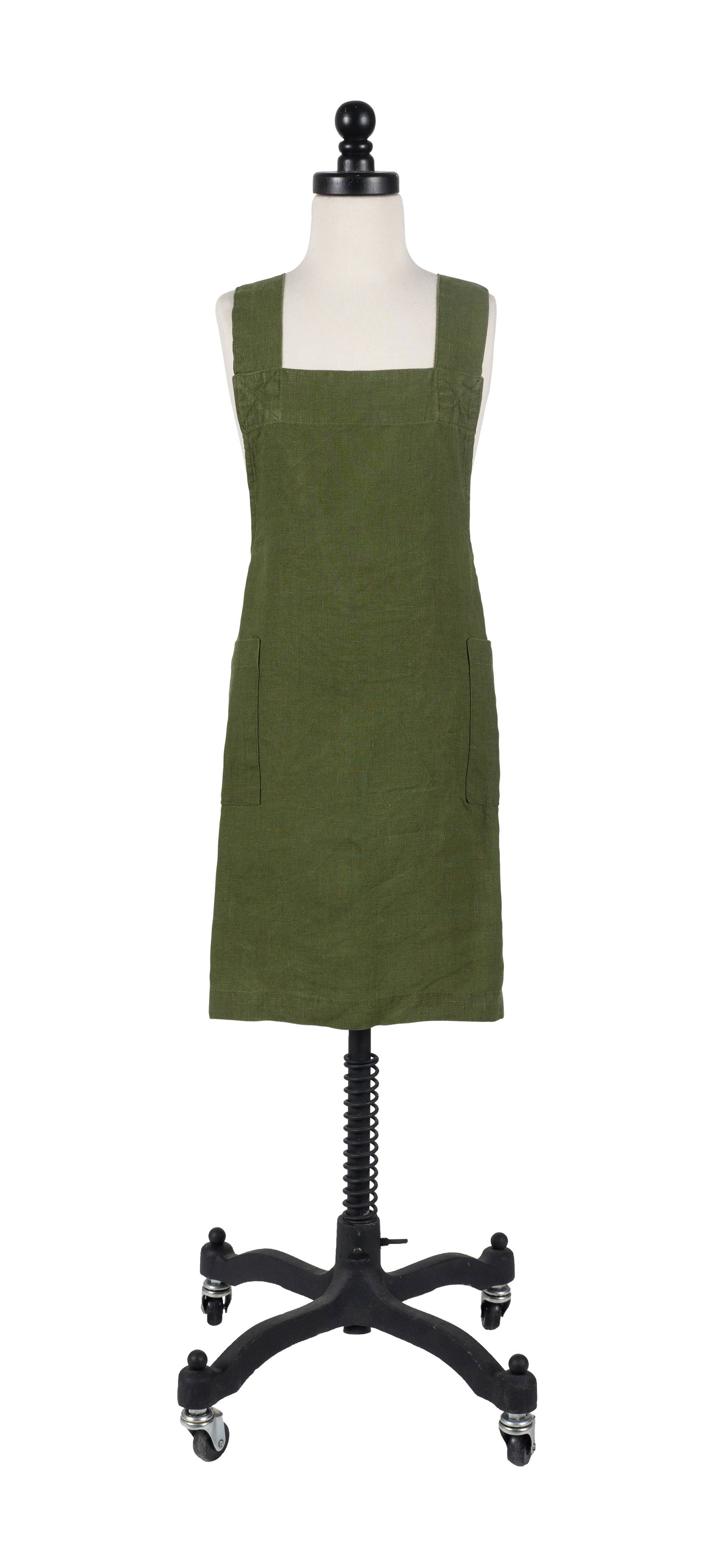 KAF Home Firenze Kids Stone Washed Linen Smock Apron