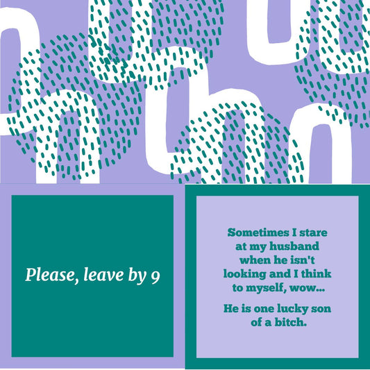 Leave by 9/Lucky Napkin