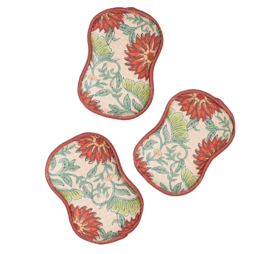 Once Again Home Co. - RE:usable Sponges (Set of 3) - French Harvest