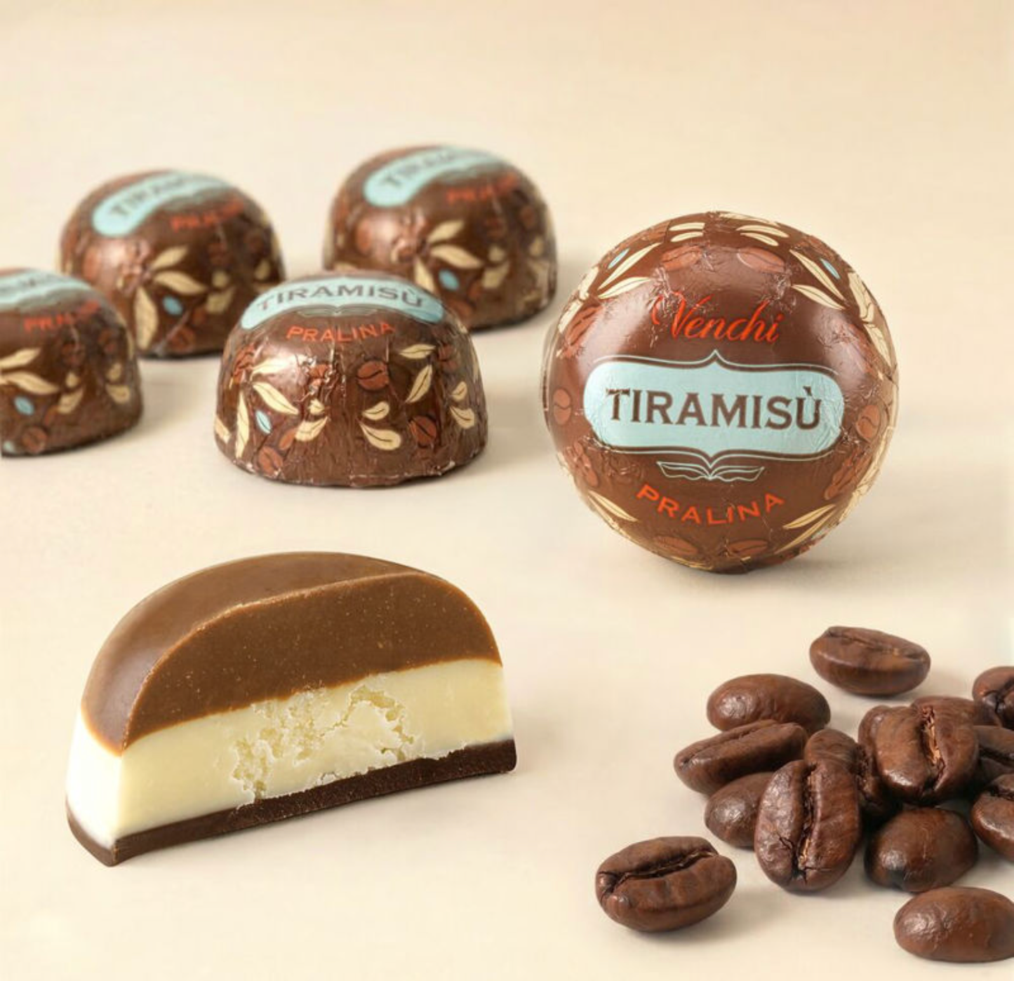 Venchi - Tiramisu Chocolate Pieces - Venchi Italian Gourmet Chocolate