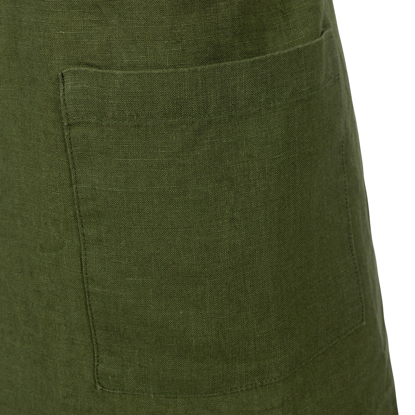 KAF Home Firenze Kids Stone Washed Linen Smock Apron