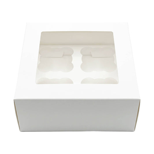 Mrs. Anderson’s Treat Boxes with Removable Cupcake Inserts, Set of 4