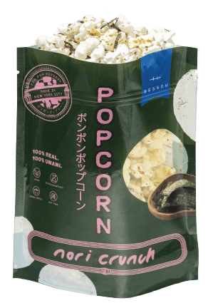 Pom Pom Popcorn by Bessou - Popcorn, Nori Crunch