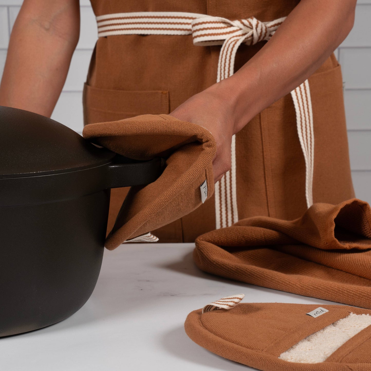 KAF Home Rooted Sustainable Pot Grabbers, Set Of 2