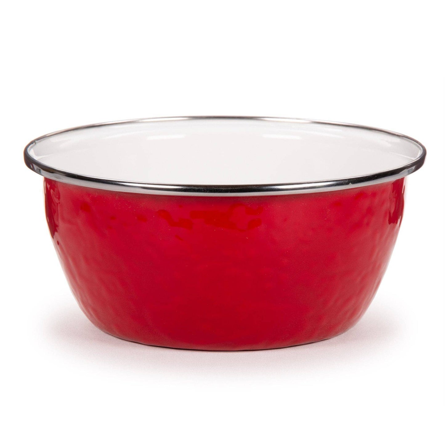 Crow Canyon Home - Golden Rabbit Enamelware Swirl Set of 4 Salad Bowls