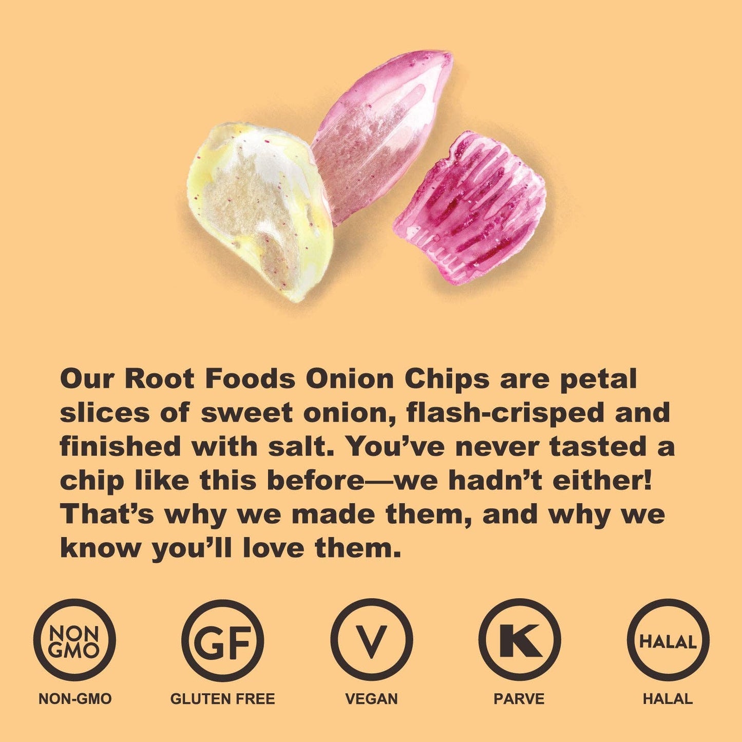 Root Foods Onion Chips