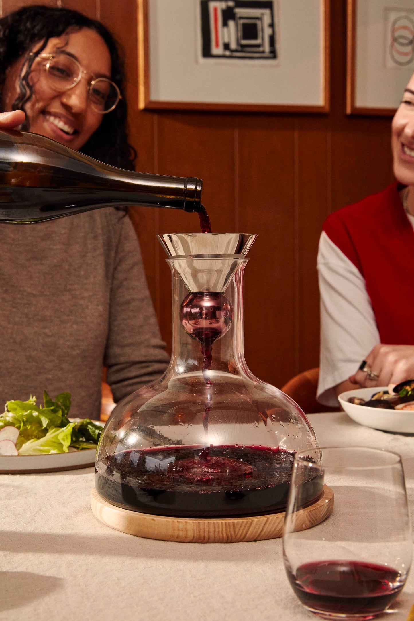 Holcomb Birdie Wine Decanter