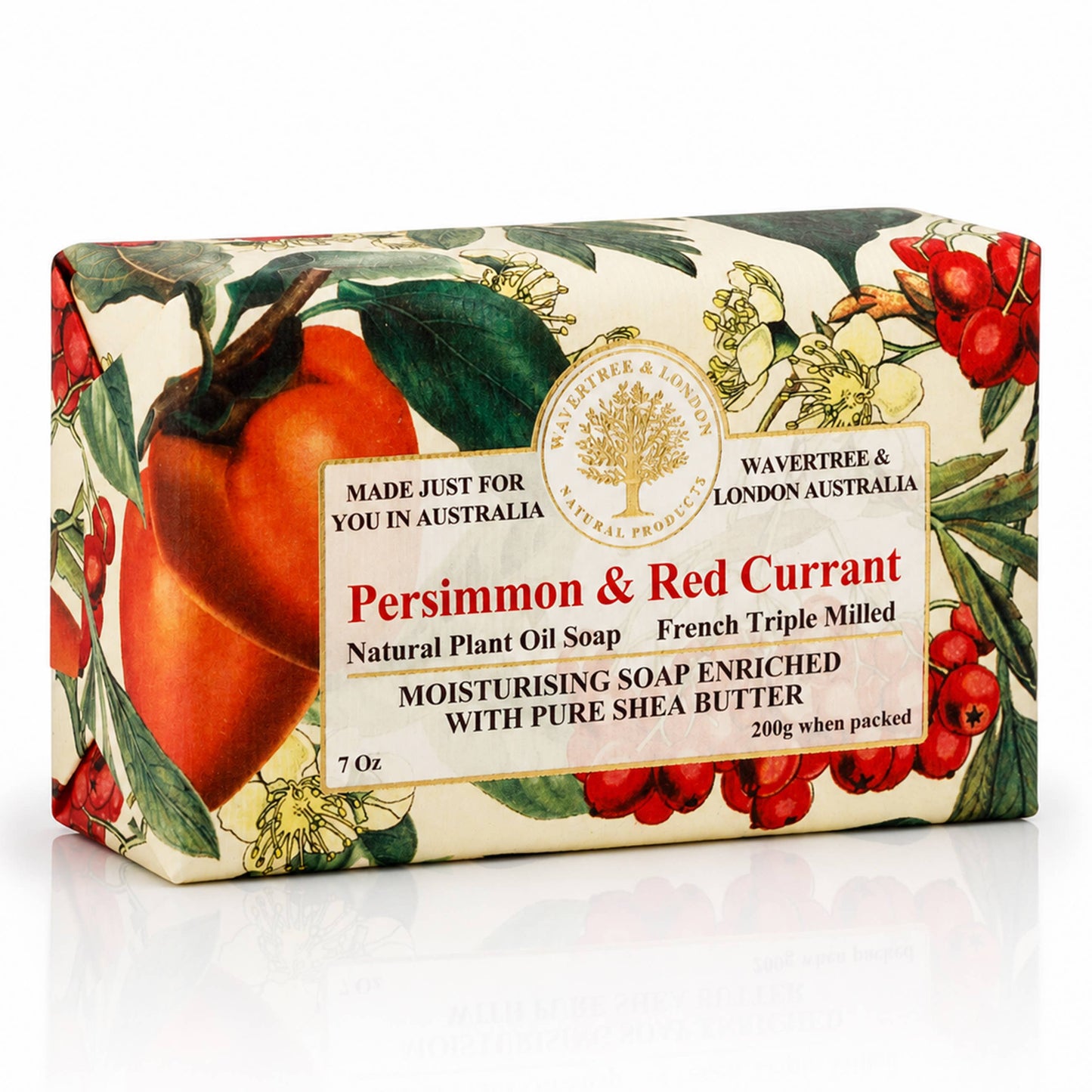 Wavertree & London - Wavertree Persimmon & Red Currant Luxury Soap Bars