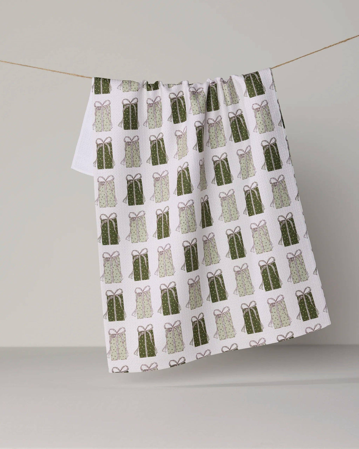 Geometry - Present Parade Tea Towel - Holiday 2026