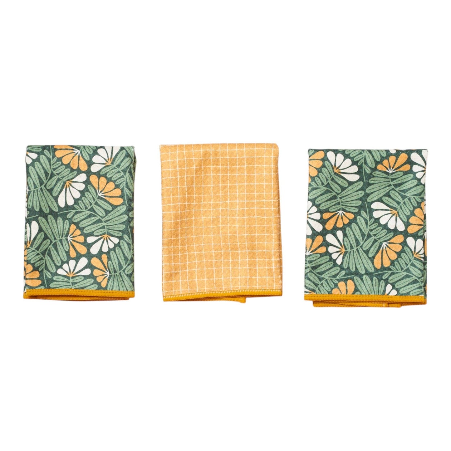 Once Again Home Co. - Mighty Mini Towel (Set of 3) Reversible - RJW Fall Flower