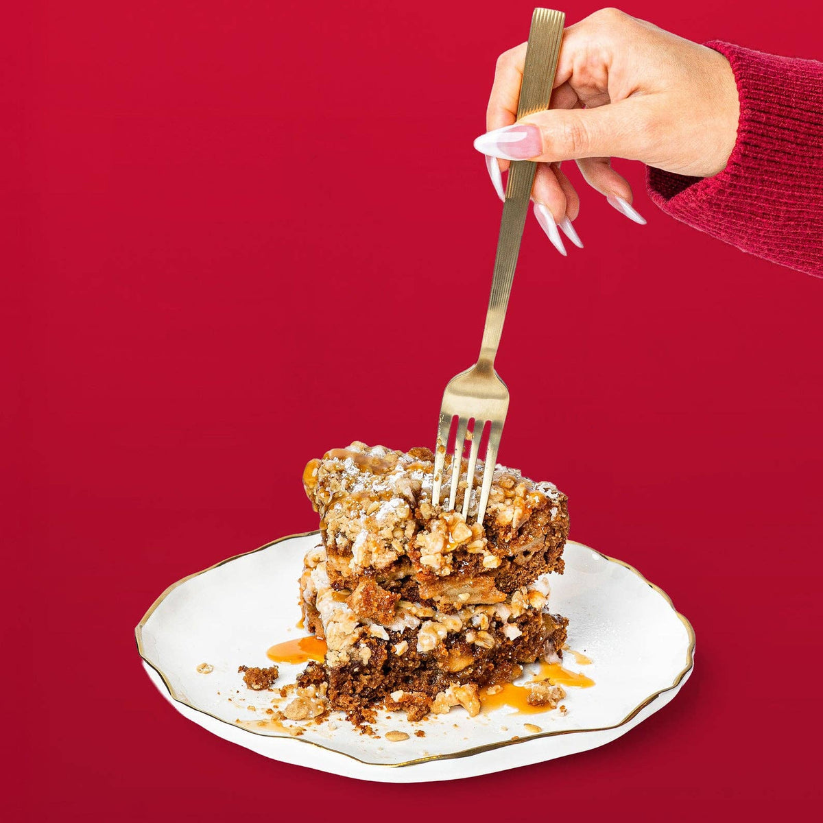 Stellar Eats Apple Crumble Cake Mix
