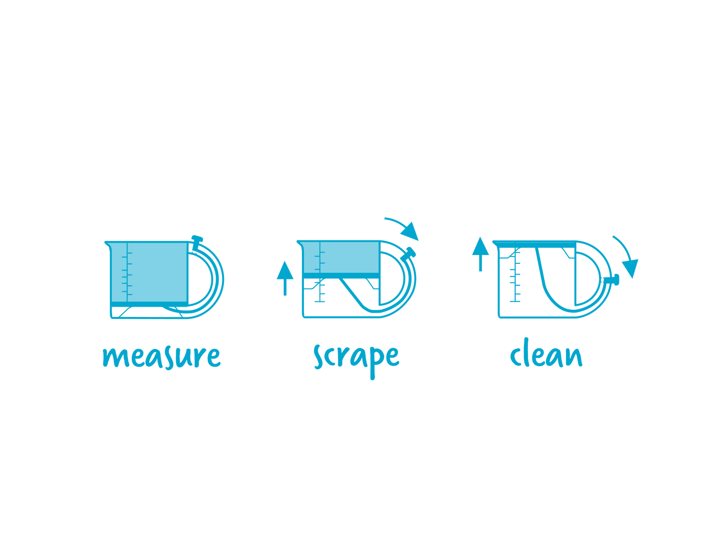 Dreamfarm - Upcup® - 4-in-1 Adjustable Measuring Cup