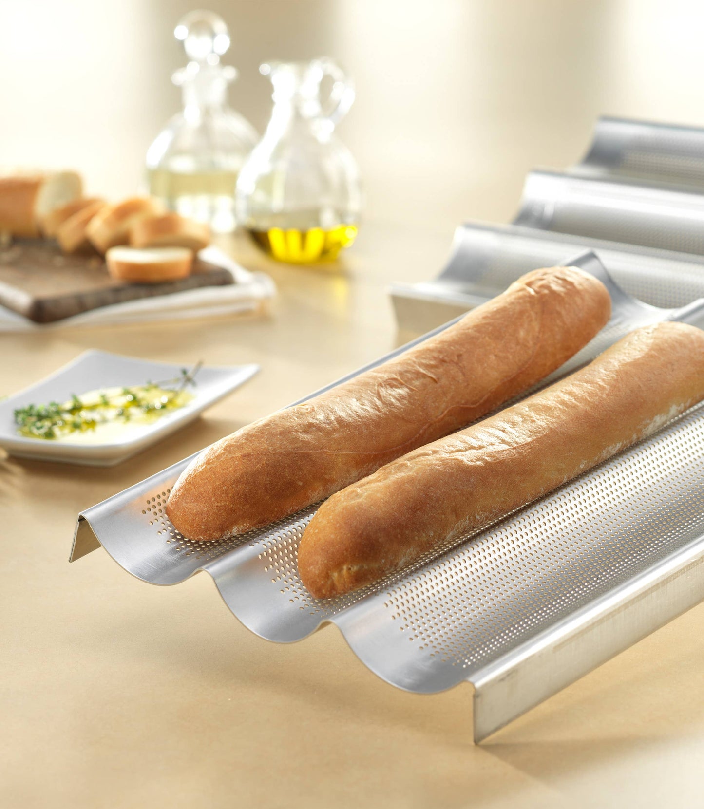 USA Pan - French Baguette Pan - 3 Loaves