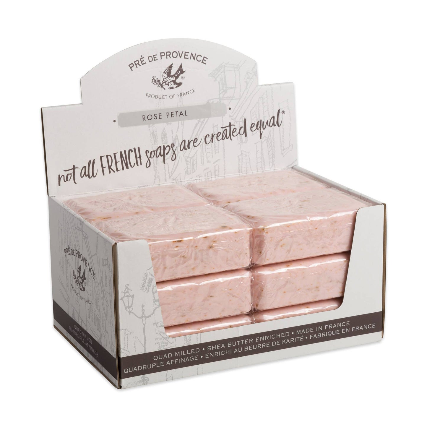 European Soaps - Rose Petal Soap Bar - 250 g