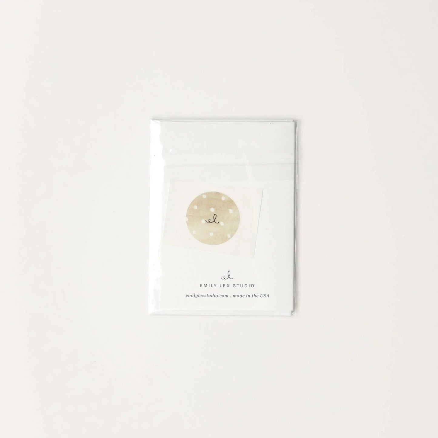 emily lex studio Hydrangea Bouquet Mini Notecard