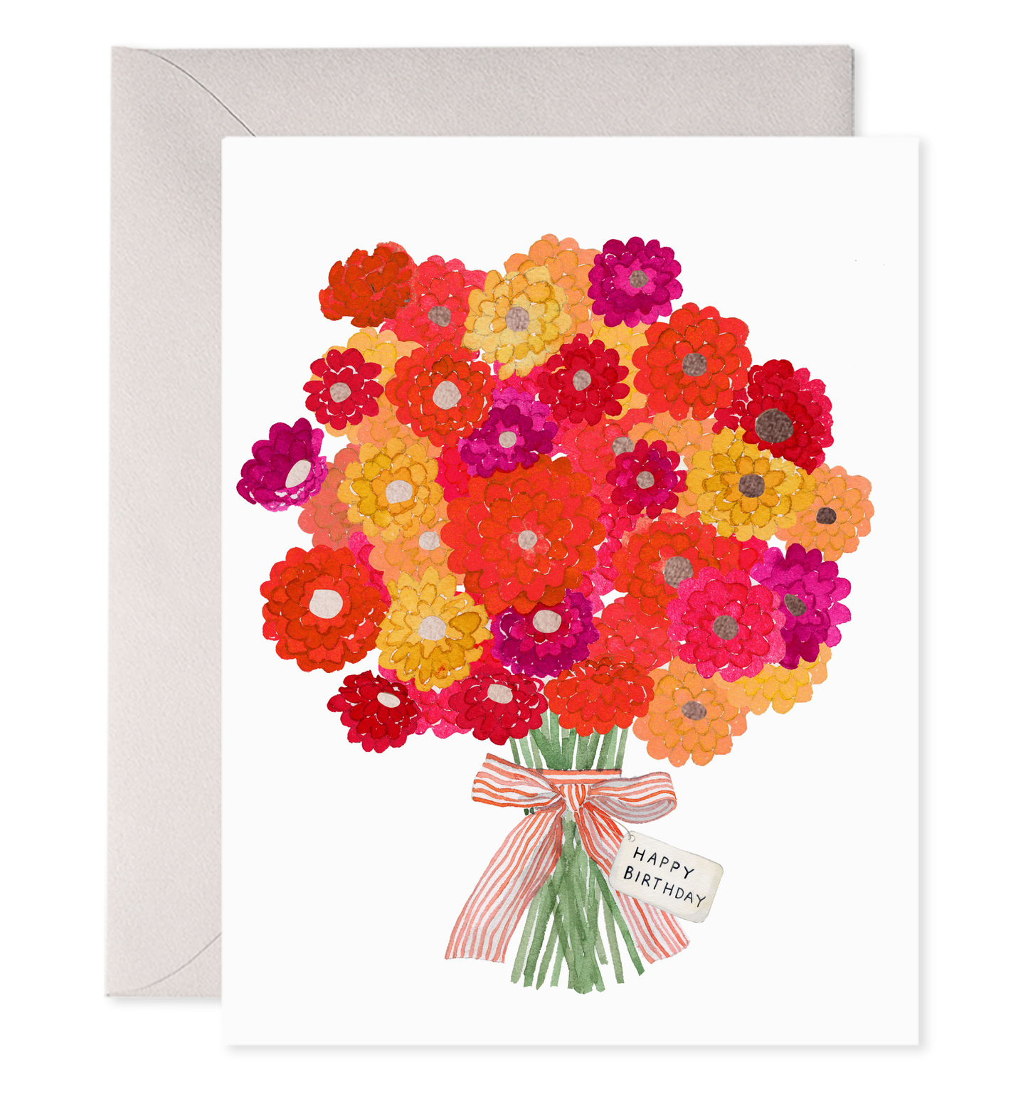 E. Frances Paper - Birthday Bouqet Greeting Card