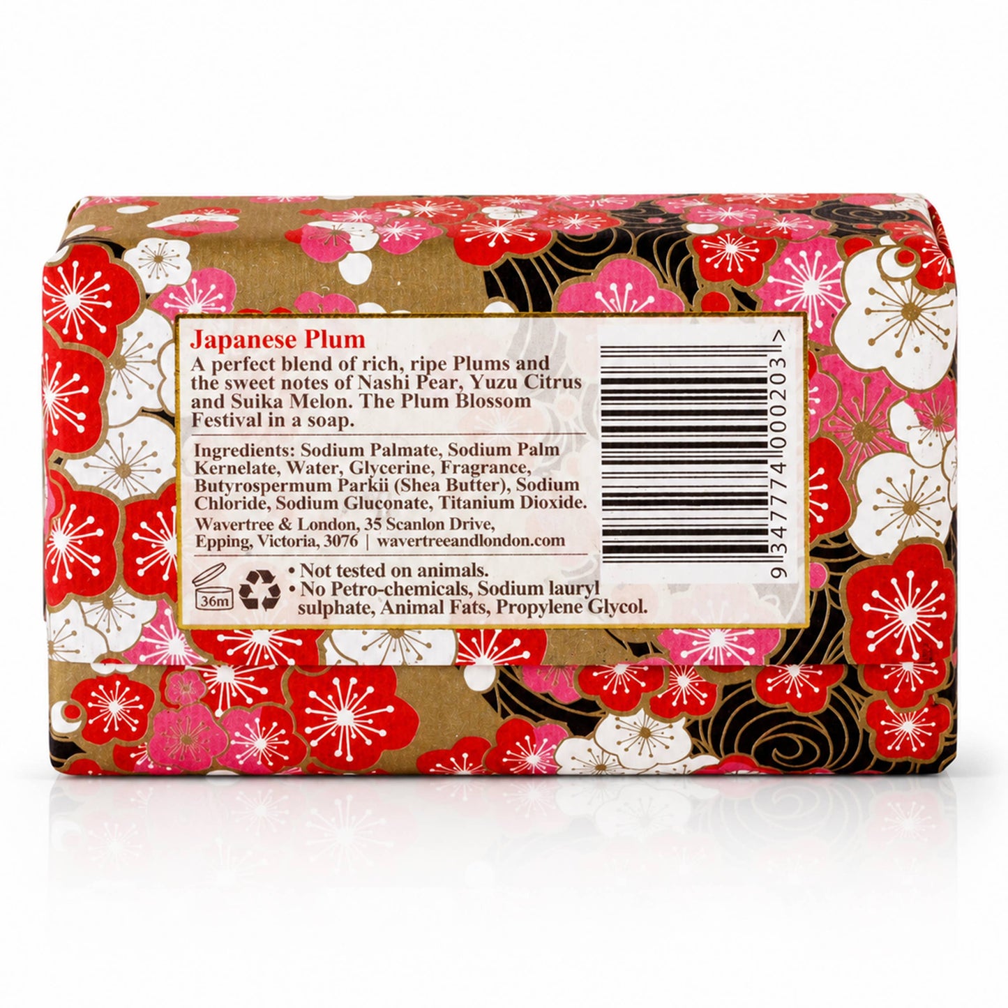 Wavertree & London - Wavertree & London Japanese Plum  Luxury Soap Bars