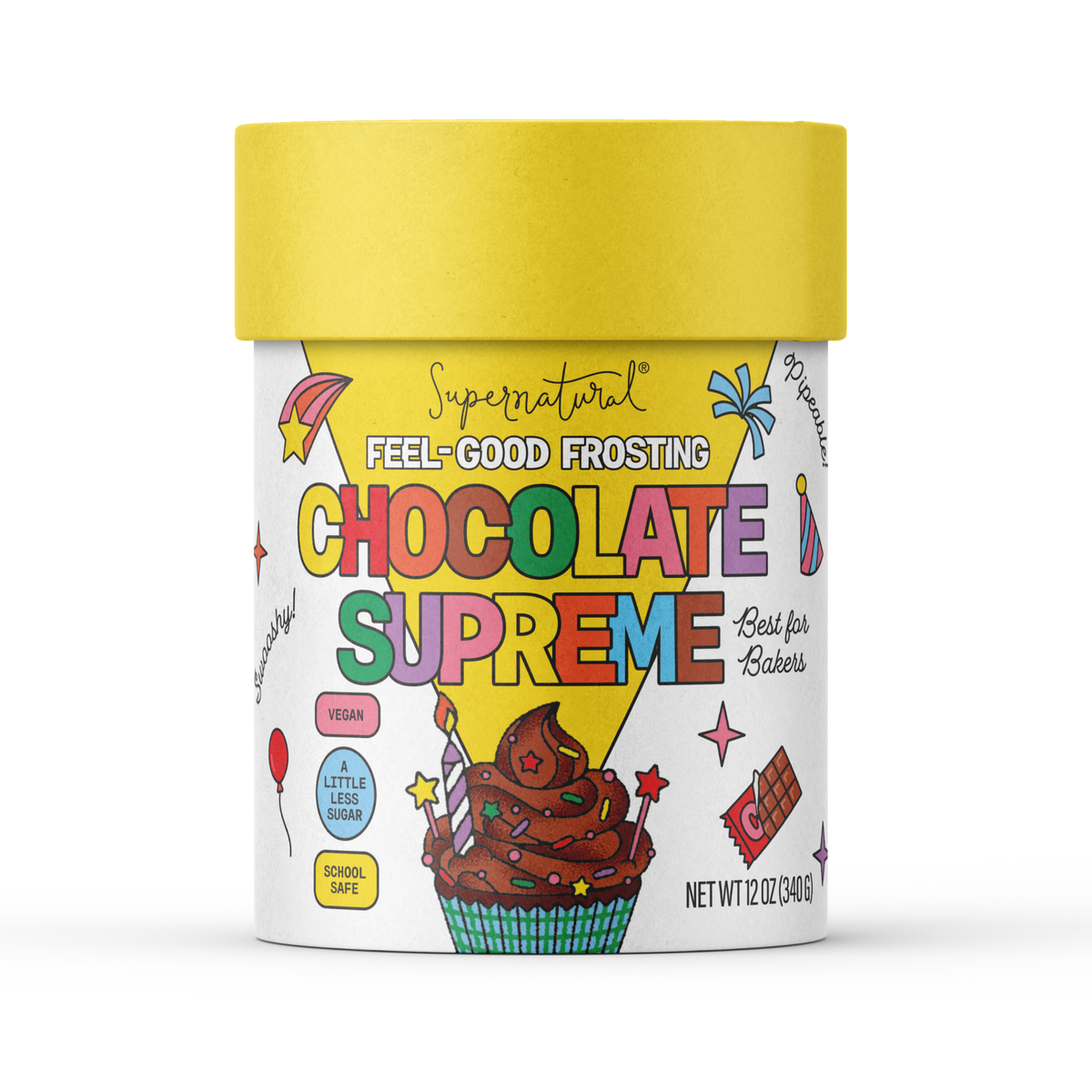 Supernatural NEW! Chocolate Supreme Tubbed Frosting